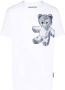 Philipp Plein T-shirt met teddybeerprint Blauw - Thumbnail 1