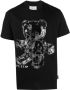 Philipp Plein T-shirt met teddybeerprint Zwart - Thumbnail 1