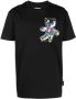 Philipp Plein T-shirt met teddybeerprint Zwart - Thumbnail 1