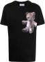 Philipp Plein T-shirt met teddybeerprint Zwart - Thumbnail 1