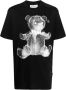 Philipp Plein T-shirt met teddybeerprint Zwart - Thumbnail 1