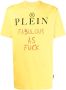 Philipp Plein T-shirt met tekst Geel - Thumbnail 1