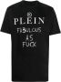 Philipp Plein T-shirt met tekst Zwart - Thumbnail 1