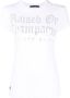 Philipp Plein T-shirt verfraaid met kristallen Wit - Thumbnail 1