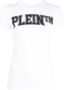 Philipp Plein T-shirt verfraaid met kristallen Wit - Thumbnail 1