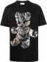 Philipp Plein T-shirt verfraaid met kristallen Zwart - Thumbnail 1