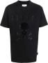 Philipp Plein T-shirt verfraaid met kristallen Zwart - Thumbnail 1