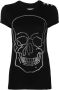 Philipp Plein T-shirt verfraaid met kristallen Zwart - Thumbnail 1