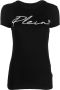 Philipp Plein T-shirt verfraaid met kristallen Zwart - Thumbnail 1