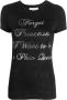 Philipp Plein T-shirt verfraaid met kristallen Zwart - Thumbnail 1