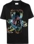 Philipp Plein T-shirt verfraaid met stras Zwart - Thumbnail 1
