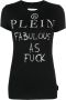 Philipp Plein T-shirt verfraaid met stras Zwart - Thumbnail 1