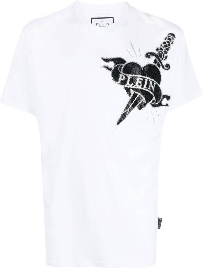 Philipp Plein T-shirt Wit