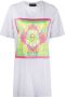 Philipp Plein T-shirtjurk met barokprint Grijs - Thumbnail 1