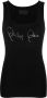 Philipp Plein Tanktop met logo Zwart - Thumbnail 1