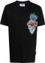 Philipp Plein T-shirt met tatoeageprint Zwart - Thumbnail 1