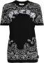 Philipp Plein Top met paisley-print Zwart - Thumbnail 1