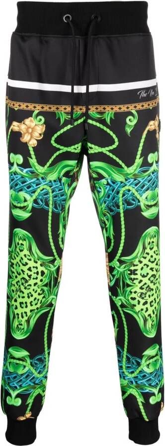 Philipp Plein Trainingsbroek met print Zwart