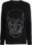 Philipp Plein Trui met doodskopprint Zwart - Thumbnail 1