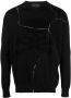 Philipp Plein Trui met gebarsten effect Zwart - Thumbnail 1