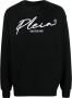 Philipp Plein Trui met logo Zwart - Thumbnail 1