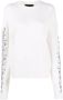 Philipp Plein Trui met pailletten Beige - Thumbnail 1