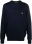 Philipp Plein Sweater met logopatch Blauw - Thumbnail 1