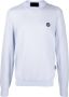 Philipp Plein Trui van merinowol Blauw - Thumbnail 1