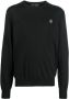 Philipp Plein Trui van merinowol Zwart - Thumbnail 1