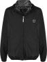 Philipp Plein Windjack met rits Zwart - Thumbnail 1