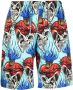 Philipp Plein Zijden shorts Blauw - Thumbnail 1