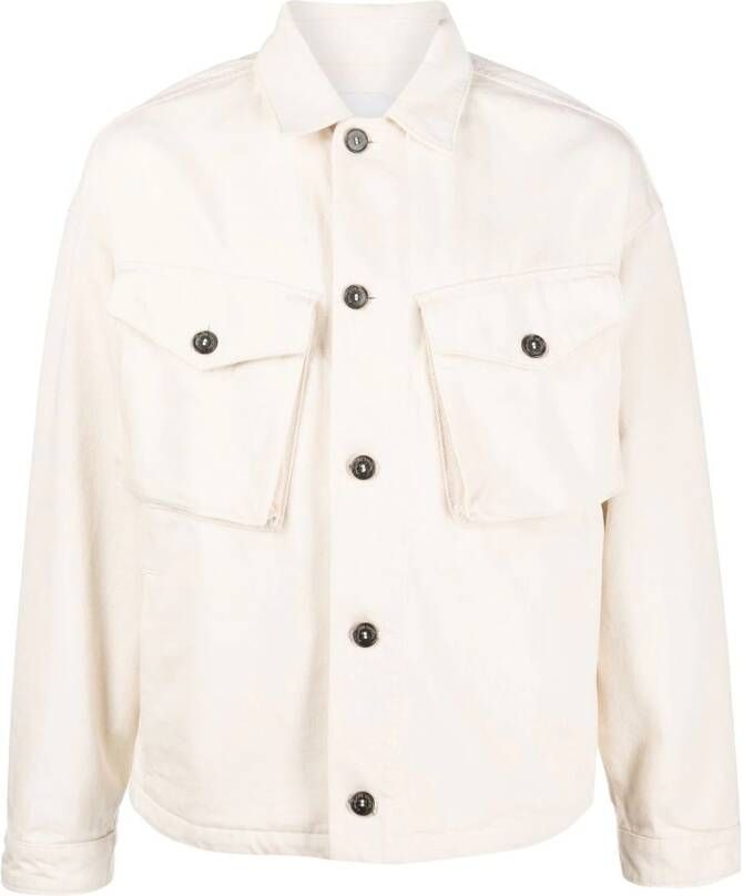 Philippe Model Paris Jack met klepzak Beige