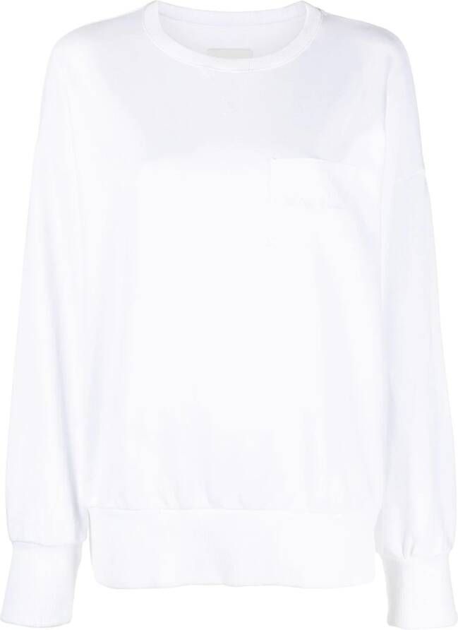 Philippe Model Paris Sweater met logoprint Wit