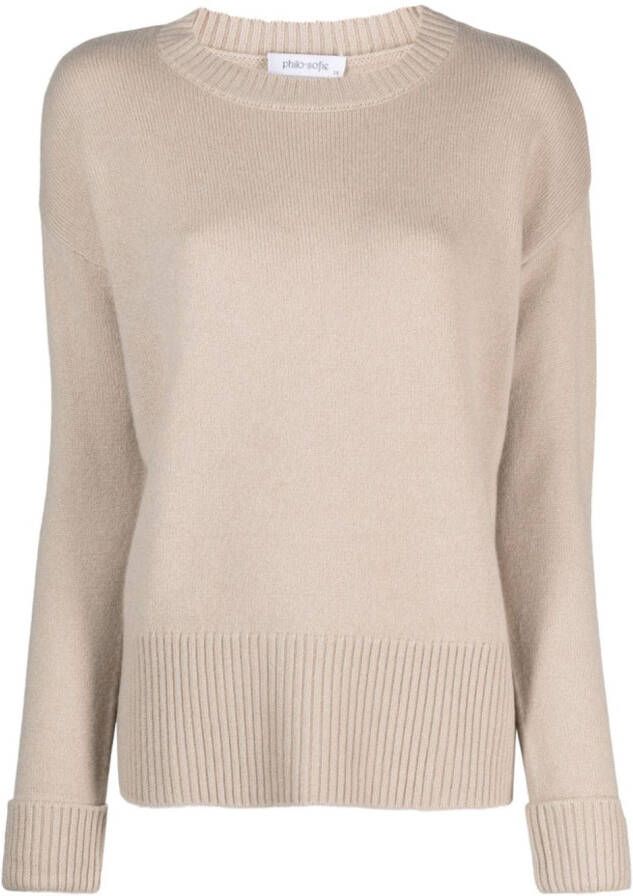 Philo-Sofie Kasjmier trui Beige