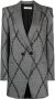 Philosophy Di Lorenzo Serafini Blazer met print Grijs - Thumbnail 1
