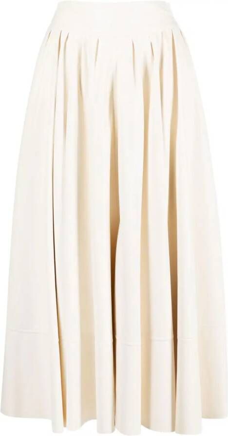 Philosophy Di Lorenzo Serafini Flared rok Beige