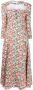 Philosophy Di Lorenzo Serafini Jurk met bloemenprint Rood - Thumbnail 1