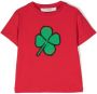 Philosophy Di Lorenzo Serafini Kids T-shirt met geborduurd logo Rood - Thumbnail 1