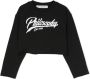 Philosophy Di Lorenzo Serafini Kids Sweater met logoprint Zwart - Thumbnail 1