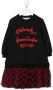 Philosophy Di Lorenzo Serafini Kids Sweaterjurk met geborduurd logo Zwart - Thumbnail 1
