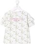 Philosophy Di Lorenzo Serafini Kids T-shirt met bloe print Wit - Thumbnail 1