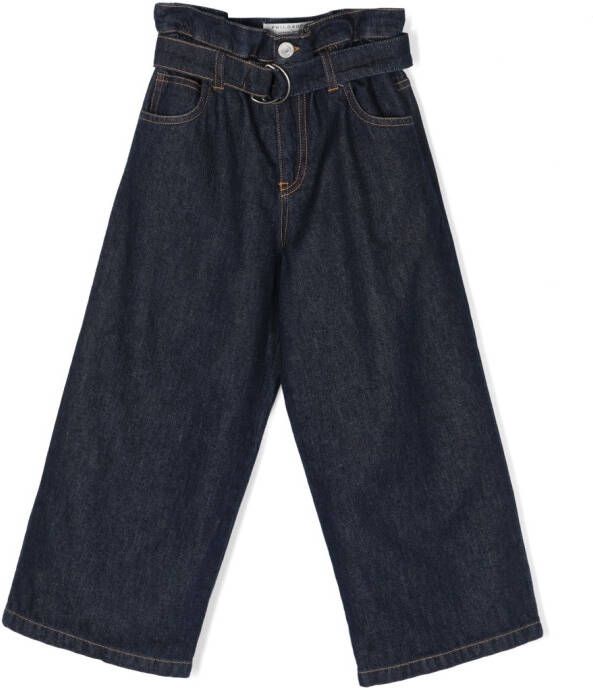 Philosophy Di Lorenzo Serafini Kids Jeans met wijde pijpen Blauw