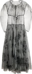 Philosophy Di Lorenzo Serafini Maxi-jurk met bloemenprint Wit