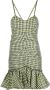 Philosophy Di Lorenzo Serafini Mini-jurk met gingham ruit Geel - Thumbnail 1