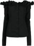 Philosophy Di Lorenzo Serafini Off-shoulder blouse Zwart - Thumbnail 1