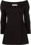Philosophy Di Lorenzo Serafini Off-shoulder blouse Zwart - Thumbnail 1