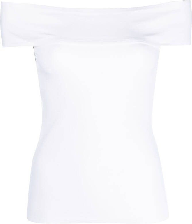 Philosophy Di Lorenzo Serafini Off-shoulder top Wit