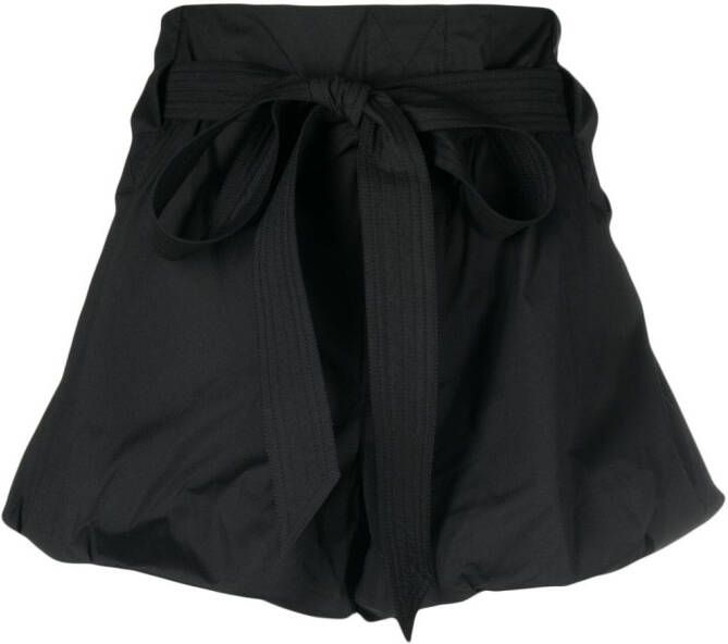 Philosophy Di Lorenzo Serafini Shorts met ceintuur Zwart