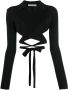 Philosophy Di Lorenzo Serafini Wikkelblouse Zwart - Thumbnail 1