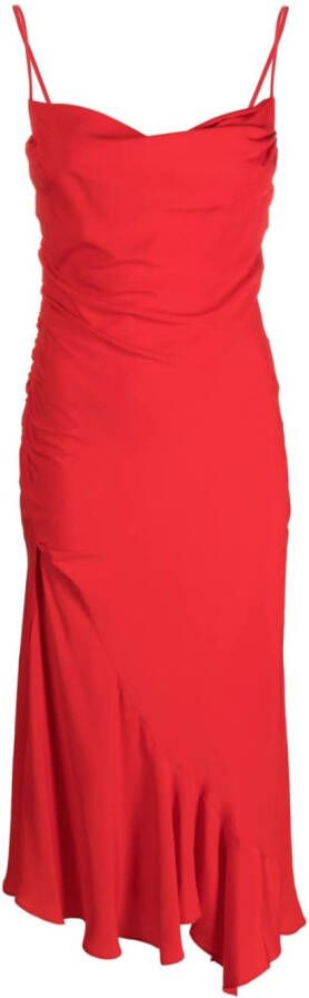 PINKO Asymmetrische jurk Rood